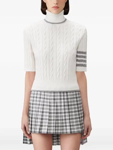 Dětské rolák Thom Browne bílý