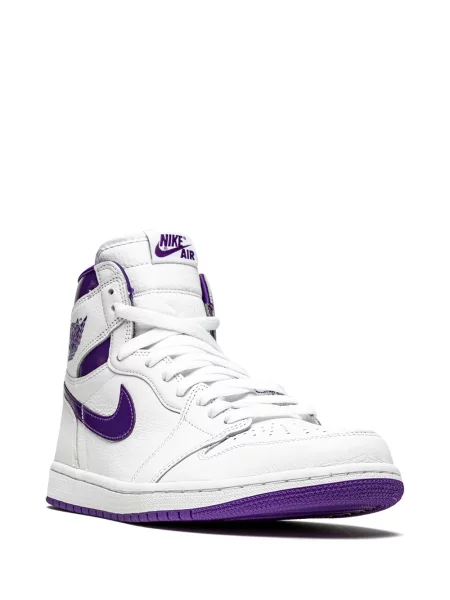 Retro stiliaus sportbačiai Jordan Air Jordan 1 balta