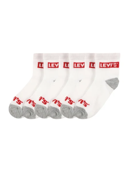 Levi's Kids Κάλτσες γκρι / κόκκινο λευκό