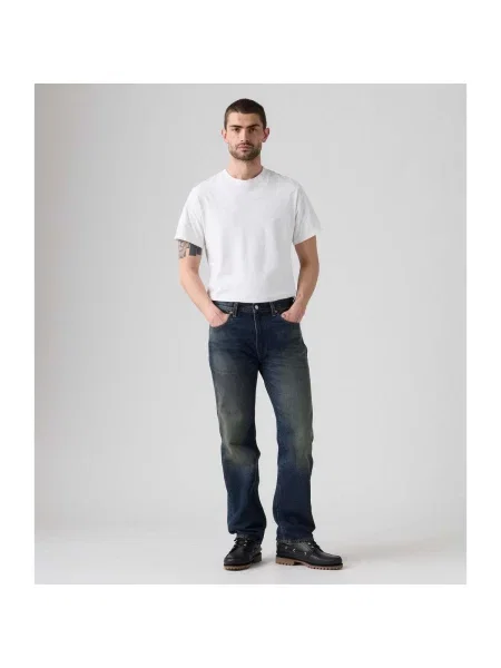 Džínsy s rovným strihom Levi's modrá
