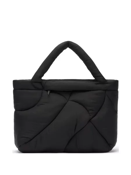 Matlasat geantă shopper Roberto Cavalli negru