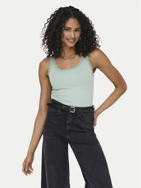 ONLY Top Sara deschis verde