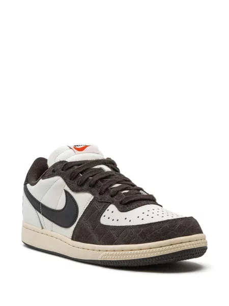 Sametové tenisky Nike bílé