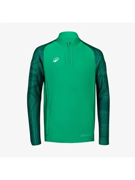 Bluza piłkarska krótki dla dzieci Kipsta Viralto Wavy Club zielona