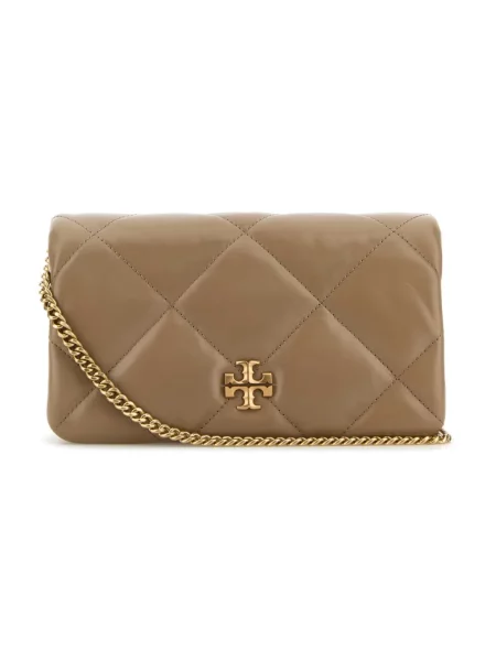 Botki Tory Burch skórzane różowe