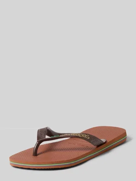 Japonki z detal z logo model BRASIL' Havaianas