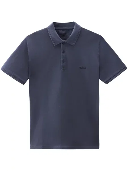 Polo Woolrich albastru