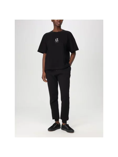 Joggery Armani Exchange casual czarne