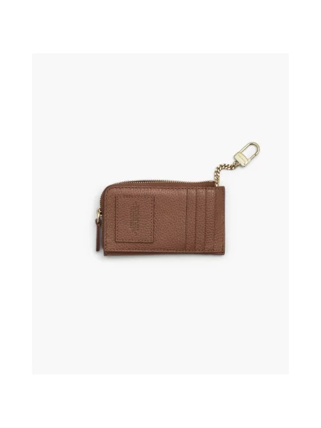 Portfel Marc Jacobs skórzany brązowy