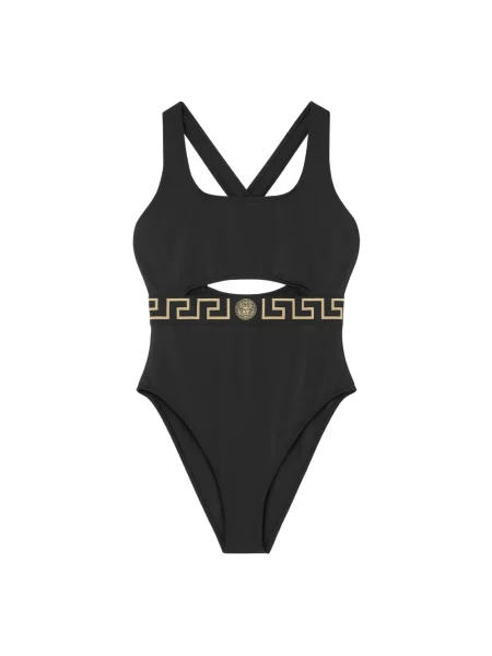 Stroj jednoczęściowy Versace czarny