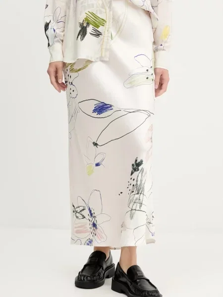 Desigual Fustă maxi Paul alb