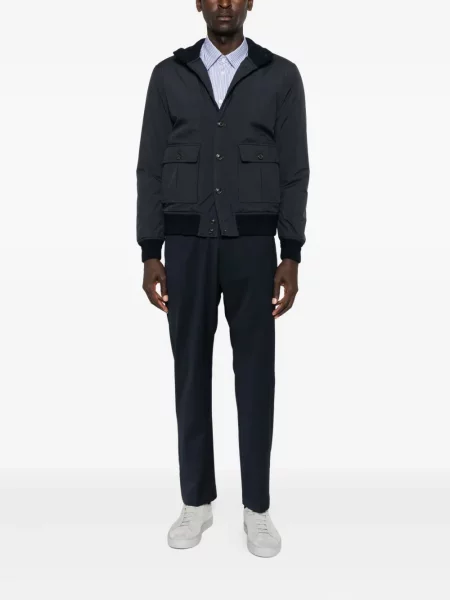Pantaloni Barena albastru