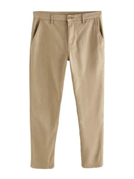 Next Chino kalhoty velbloudí