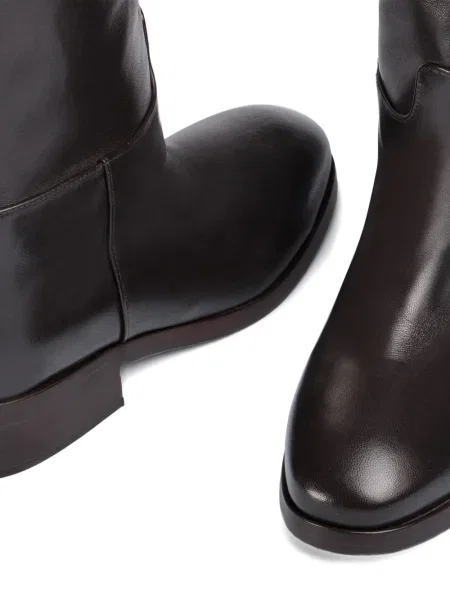 Botine Le Silla din piele maro