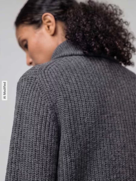 Sweter w kroju regular fit z czystej żywej wełny model LASER' Weekend Max Mara