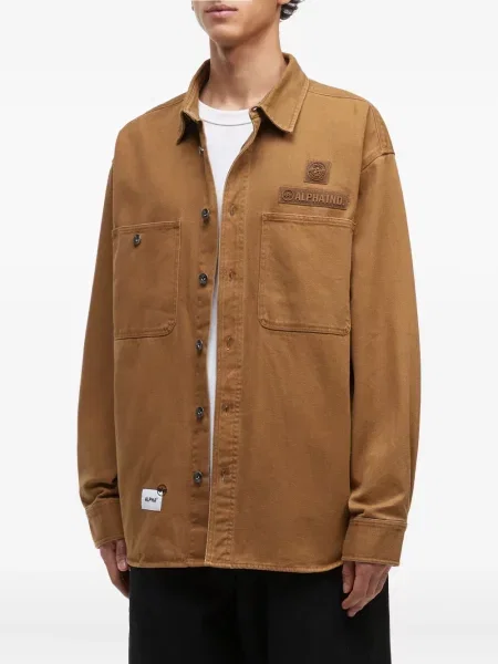 Cămașă Alpha Industries maro