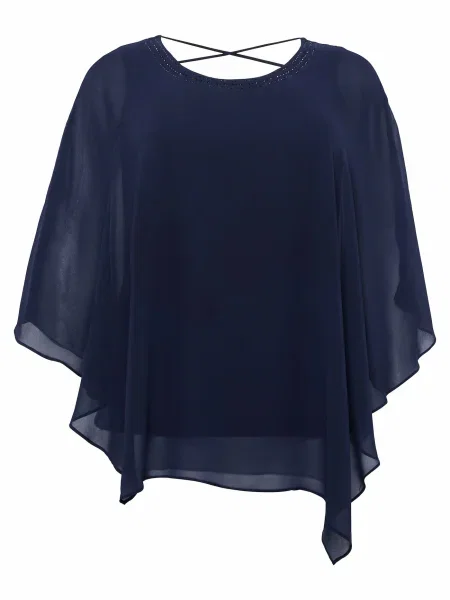 SHEEGO Tunika nočno modra