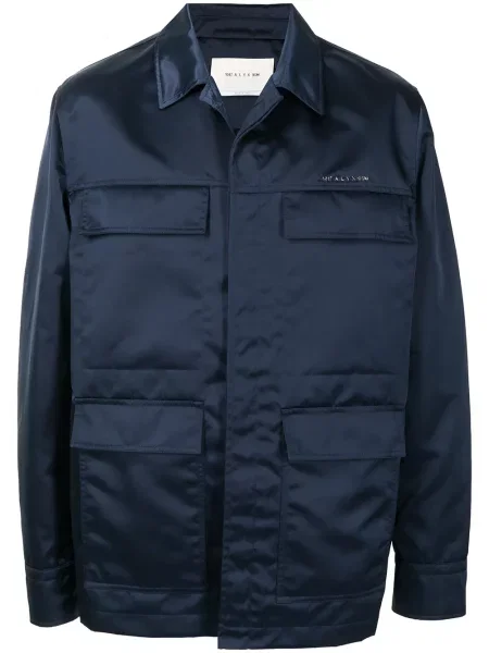 Сатенено яке 1017 Alyx 9sm синьо