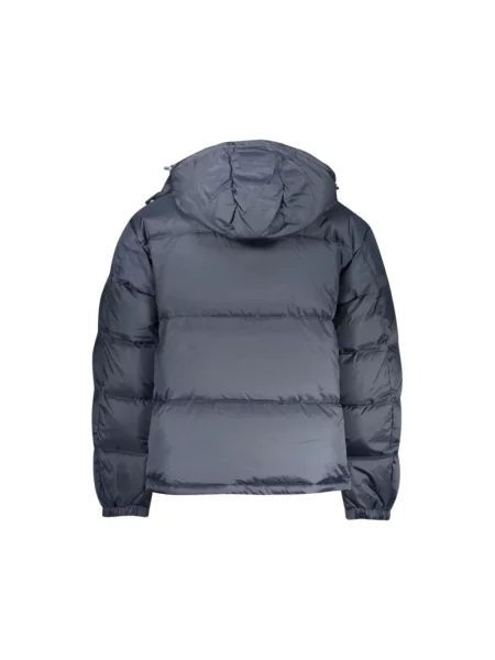 Kurtka puchowa Tommy Jeans niebieska