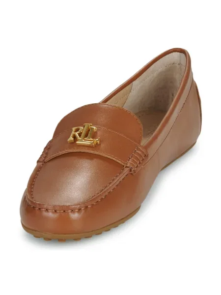Pantofi Lauren Ralph Lauren din piele maro