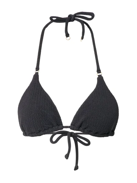 Seafolly Sutien costum de baie Slide Tri' negru