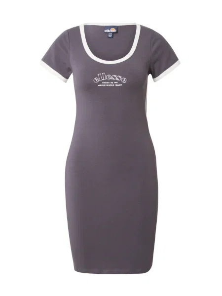 ELLESSE Rochie LUCERNE gri închis alb