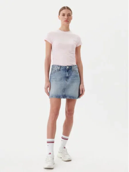 Tričko Tommy Jeans růžové