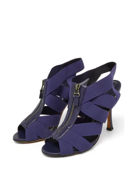 Sandale Sergio Rossi cu bretele violet