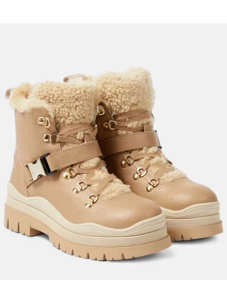 Botine Bogner din piele maro