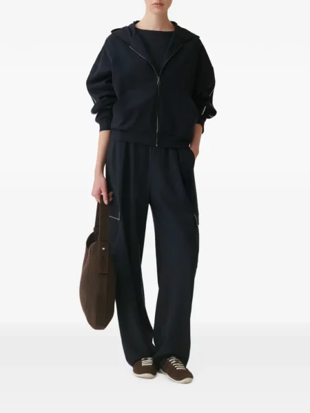 Pantaloni cargo Fabiana Filippi albastru