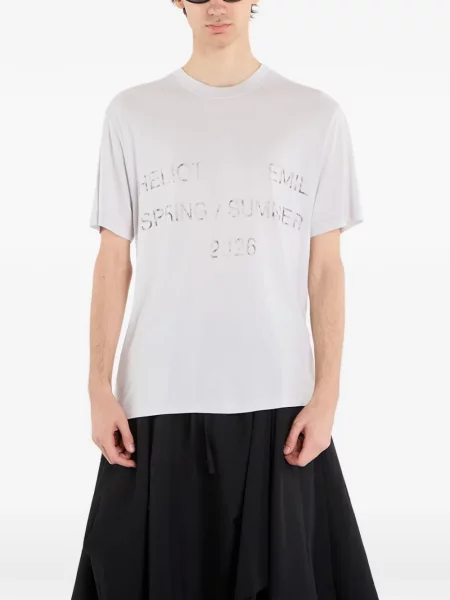 Scurt tricou Heliot Emil gri
