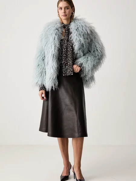 Trussardi cămașă de damă din vâscoză maro