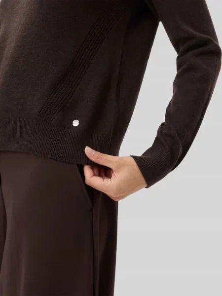 Sweter krój regular fit z mieszanki żywej wełny i kaszmiru model Lisa' Brax