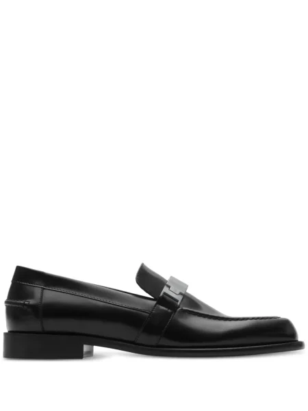 Pantofi loafer Burberry din piele negru