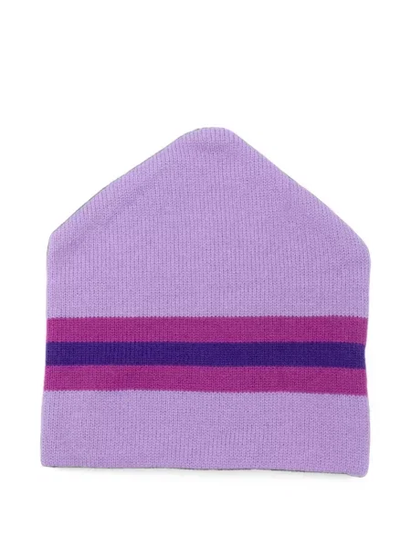 Căciulă Stüssy cu dungi cu imagine violet