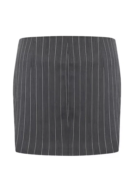 Fusta mini Dondup cu dungi gri