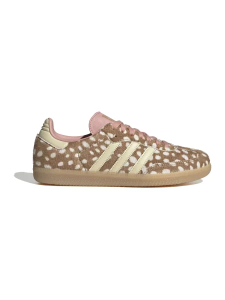Trampki adidas x Bambi Samba OG Brown Desert/ Warm Vanilla/ Wonder Mauve EUR 36 brązowe