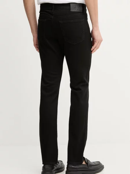 Calvin Klein Jeans jeansy slim fit czarne