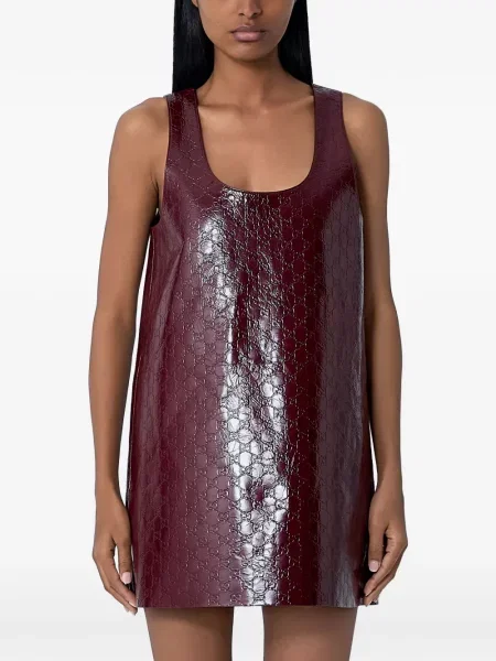 Rochie mini Gucci de costum roșu