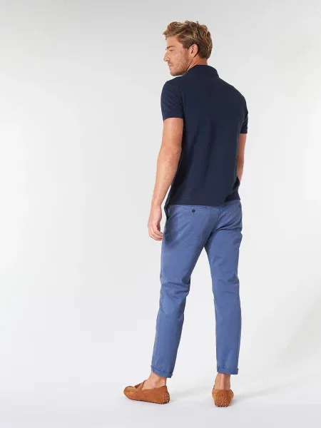 Tricou polo Lacoste albastru