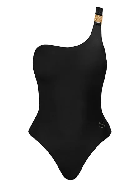Costum de baie Sofia Erhan cu un umăr gol negru