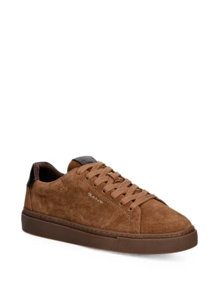 Sneakerși Gant din piele de căprioară maro