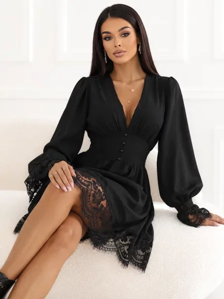 Haljina Italy Moda crna