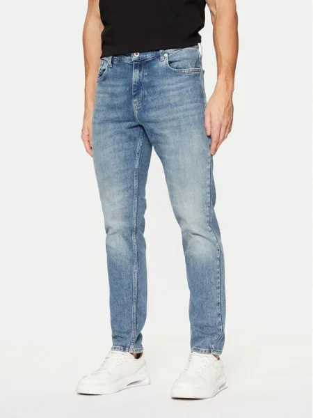 Дънки Karl Lagerfeld Jeans синьо