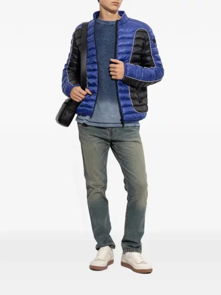 Tricou Diesel cu autograf albastru