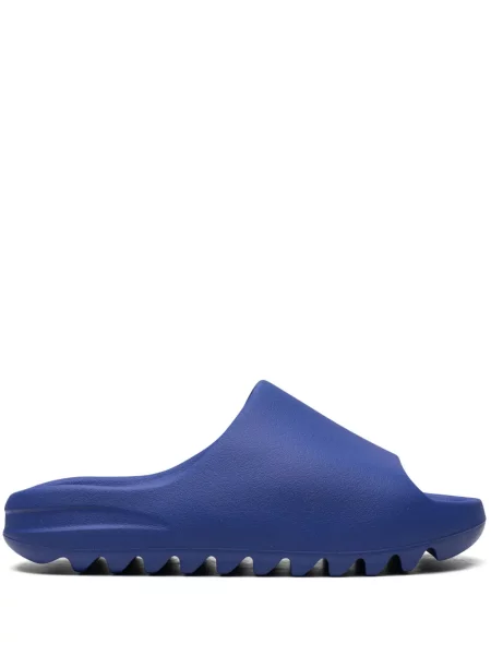 Klapki Adidas Yeezy niebieskie