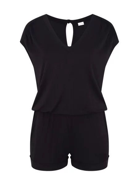 LASCANA Salopeta Safari' negru