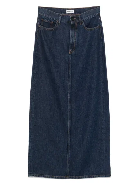 Fustă din denim P.a.r.o.s.h. albastru
