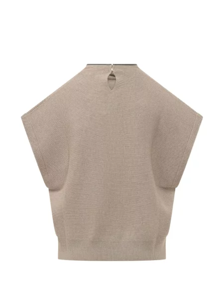 Pulover Brunello Cucinelli fără mâneci