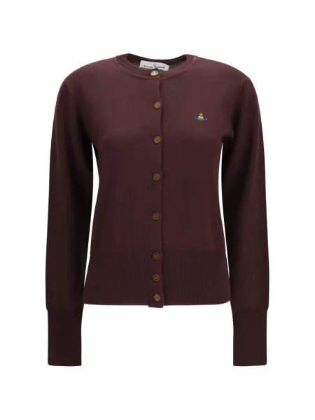 Cardigan Vivienne Westwood de lână maro